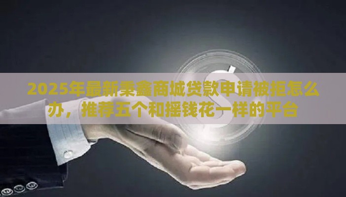 2025年最新秉鑫商城贷款申请被拒怎么办，推荐五个和摇钱花一样的平台