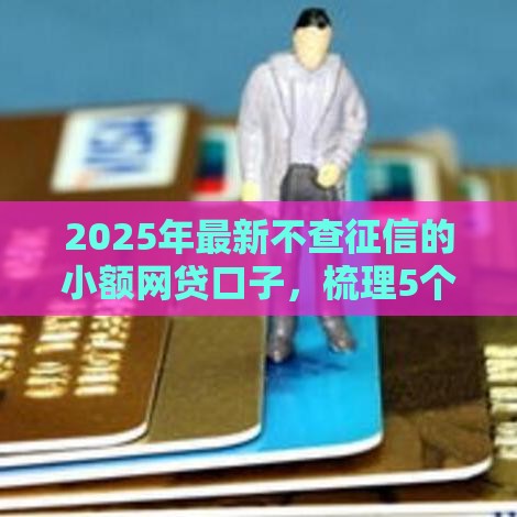 2025年最新不查征信的小额网贷口子，梳理5个十大贷款平台