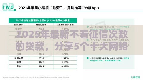 2025年最新不看征信次数的贷款，分享5个十大网络贷款平台排名不分先后
