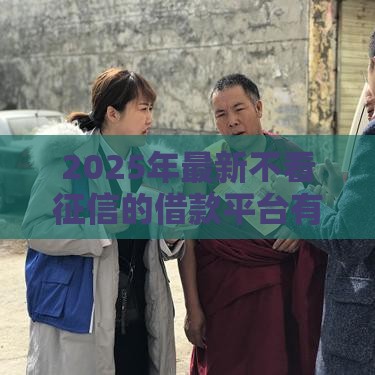 2025年最新不看征信的借款平台有哪几个，梳理五个应急借贷款500秒下平台