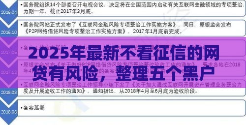 2025年最新不看征信的网贷有风险，整理五个黑户可以在平台上借到钱