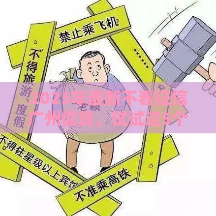 2025年最新不看征信广州信贷，试试这5个失信人在平台可以借钱