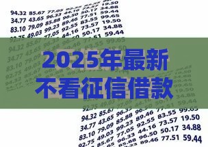2025年最新不看征信借款1万的平台，试试这五个2025年7天借款的口子秒到的