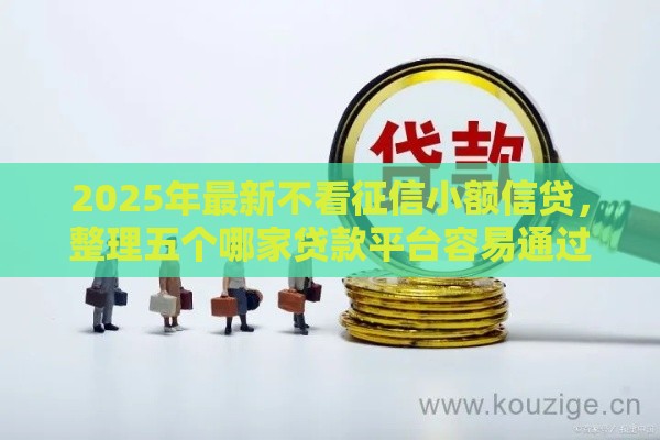 2025年最新不看征信小额信贷，整理五个哪家贷款平台容易通过