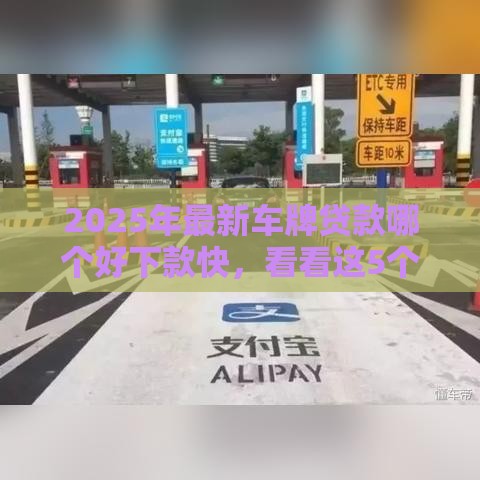 2025年最新车牌贷款哪个好下款快，看看这5个最快下款的贷款平台