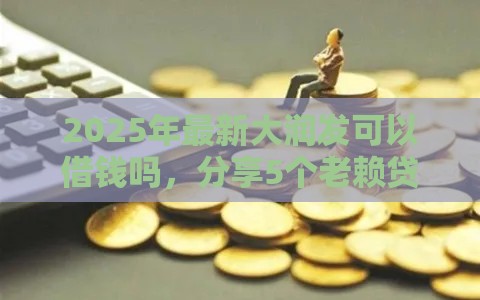 2025年最新大润发可以借钱吗，分享5个老赖贷款可以下的网贷口子
