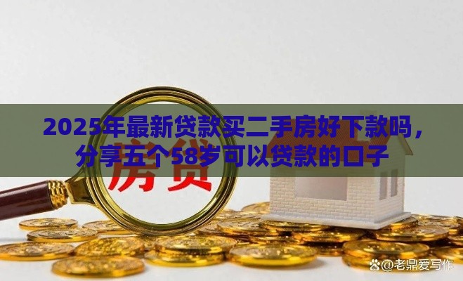 2025年最新贷款买二手房好下款吗,分享五个58岁可以贷款的口子 2025年最新贷款买二手房好下款吗,分享五个58岁可以贷款的口子