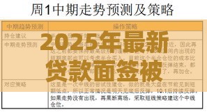 2025年最新贷款面签被拒，整合5个平台可以大额贷款