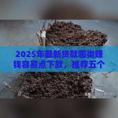 2025年最新贷款哪类赚钱容易点下款，推荐五个65岁稳放款口子