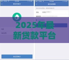 2025年最新贷款平台网页，梳理五个什么口子不看征信必下款