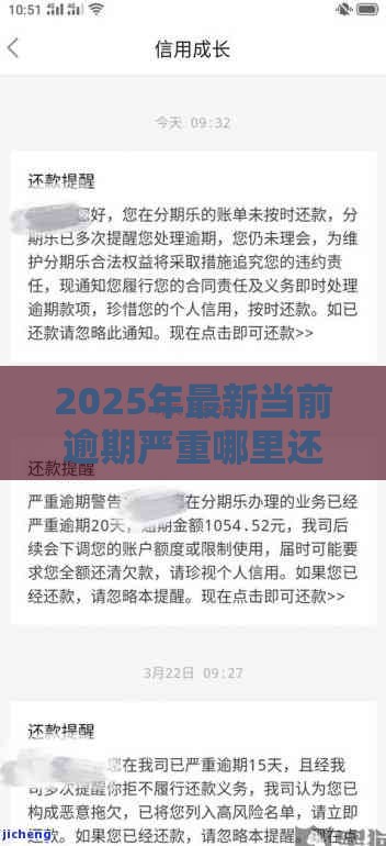 2025年最新当前逾期严重哪里还能借款，推荐五个可以贷款的平台