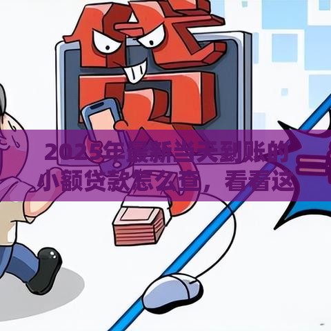 2025年最新当天到账的小额贷款怎么查，看看这五个网贷通过率高的平台