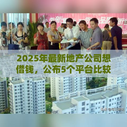 2025年最新地产公司想借钱，公布5个平台比较好贷款