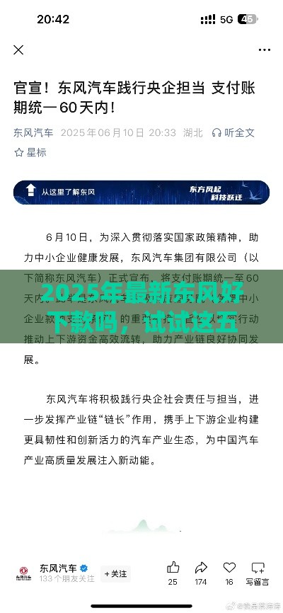 2025年最新东风好下款吗,试试这五个黑户能下款的口子 2025年最新东风好下款吗,试试这五个黑户能下款的口子