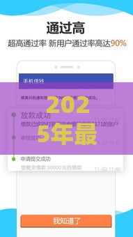 2025年最新东莞本地借钱，分享五个不看征信的小额借款平台